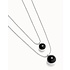 UNOde50 UNOde50  Ketting | SER FASCINANTE |  DUBBELE KETTING | COL2003NGRMTL