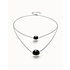UNOde50 UNOde50  Ketting | SER FASCINANTE |  DUBBELE KETTING | COL2003NGRMTL