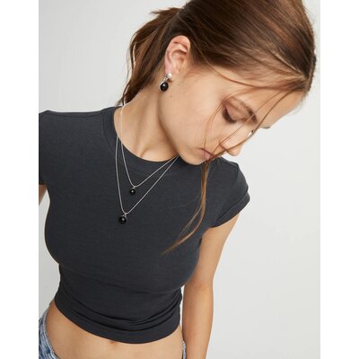 UNOde50 UNOde50  Ketting | SER FASCINANTE |  DUBBELE KETTING | COL2003NGRMTL