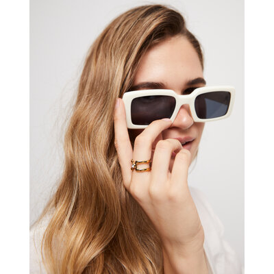 UNOde50 UNOde50 Ring | SER INDOMABLE | VERGULD | ANI0816BLNORO