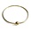 GNOES AMSTERDAM GNOES Armband | Flex armband met kraal | Goldfilled | BFLE2602