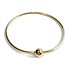 GNOES AMSTERDAM GNOES Armband | Flex armband met kraal | Goldfilled | BFLE2602