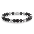 REBEL & ROSE REBEL & ROSE Armband | Ocean Rocks | 8 mm