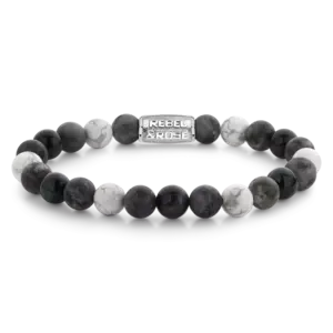 REBEL & ROSE REBEL & ROSE Armband | Ocean Rocks | 8 mm