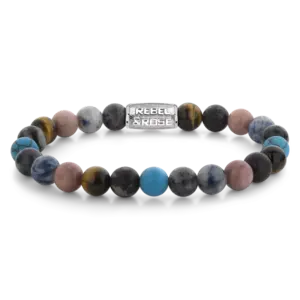 REBEL & ROSE REBEL & ROSE Armband | Ocean Coral | 8 mm