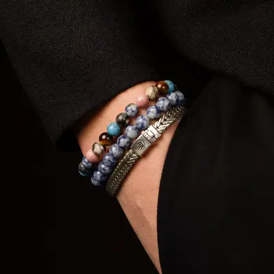 REBEL & ROSE REBEL & ROSE Armband | Ocean Coral | 8 mm