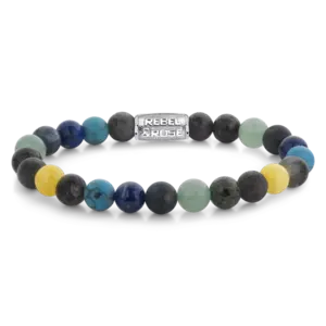 REBEL & ROSE REBEL & ROSE Armband | Ocean Reef | 8 mm