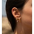 MIAB Jewels MIAB Oorbellen | Large Cheeky Click | Goldfilled