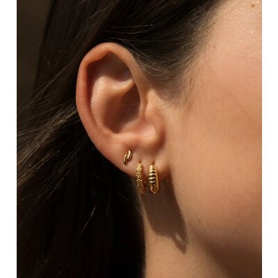 MIAB Jewels MIAB Oorbellen | Core Click | Goldfilled