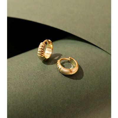 MIAB Jewels MIAB Oorbellen | Core Click | Goldfilled