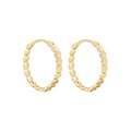 MIAB Jewels MIAB Oorbellen | Overlap Click | Goldfilled