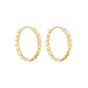 MIAB Jewels MIAB Oorbellen | Overlap Click | Goldfilled