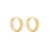 MIAB Jewels MIAB Oorbellen | Striking  Stripes | Goldfilled