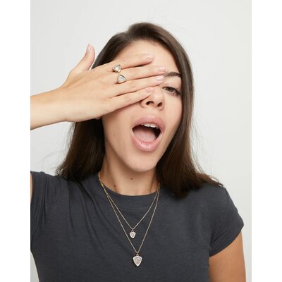 UNOde50 UNOde50 Ring | SER CAMALEONICA | VERGULD | ANI0834MCLORO