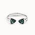 UNOde50 UNOde50 Armband | SER CAMALEONICA | GROEN KRISTAL | PUL2511VRDMTL