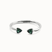 UNOde50 UNOde50 Armband | SER CAMALEONICA | GROEN KRISTAL | PUL2510VRDMTL
