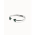 UNOde50 UNOde50 Armband | SER CAMALEONICA | GROEN KRISTAL | PUL2510VRDMTL