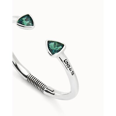 UNOde50 UNOde50 Armband | SER CAMALEONICA | GROEN KRISTAL | PUL2510VRDMTL