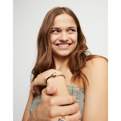 UNOde50 UNOde50 Armband | SER CAMALEONICA | VERGULD | KRISTAL | LEER | PUL2509MCLORO