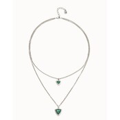 UNOde50 UNOde50  Ketting | SER CAMALEONICA |  DUBBELE KETTING | COL2000VRDMTL