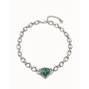 UNOde50 UNOde50  Ketting | SER CAMALEONICA |  GROEN KRISTAL | COL1979VRDMTL