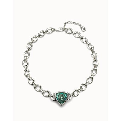 UNOde50 UNOde50  Ketting | SER CAMALEONICA |  GROEN KRISTAL | COL1979VRDMTL