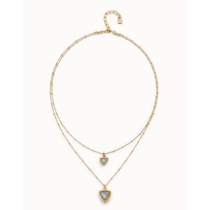 UNOde50 UNOde50  Ketting | SER CAMALEONICA |  VERGULD | DUBBELE KETTING | SS25