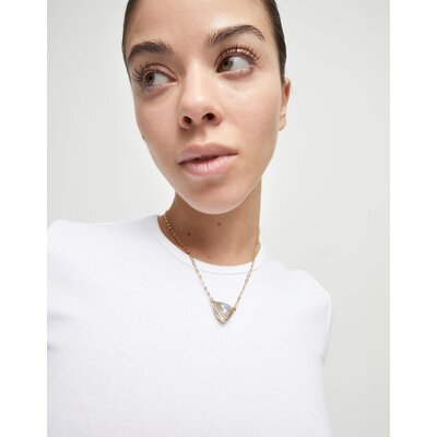 UNOde50 UNOde50  Ketting | SER CAMALEONICA | VERGULD | KRISTAL | COL2009MCLORO