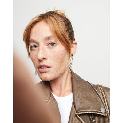 UNOde50 UNOde50 Oorbellen | SER CAMALEONICA | GROEN KRISTAL  |  PEN0981VRDMTL