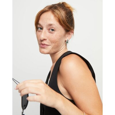 UNOde50 UNOde50 Oorbellen | SER CAMALEONICA | GROEN KRISTAL  |  PEN0982VRDMTL