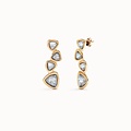 UNOde50 UNOde50 Oorbellen | SER CAMALEONICA | VERGULD | KRISTAL  | SS25