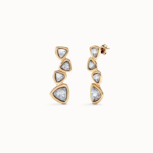 UNOde50 UNOde50 Oorbellen | SER CAMALEONICA | VERGULD | KRISTAL  | SS25