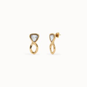 UNOde50 UNOde50 Oorbellen | SER CAMALEONICA | VERGULFD | KRISTAL  | SS25