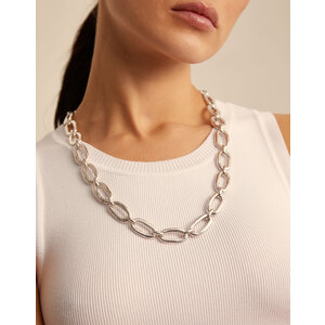UNOde50 UNOde50 Ketting | LINK | Half lange schakel ketting
