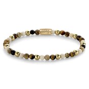 REBEL & ROSE REBEL & ROSE Armband | Autumn Love | Goudkleurig | 4 mm |  RR-40057-G