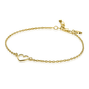 ZINZI ZINZI Armband | Hartje | VERGULD | ZIA1420G
