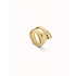 UNOde50 UNOde50 Ring | SER ORIGINAL | VERGULD | Cross Link Ring | ANI0832ORO000