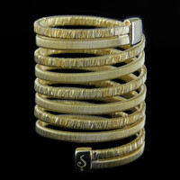 SANJOYA SANJOYA Ring | BREDE MEERDRADIGE RING  | VERGULD