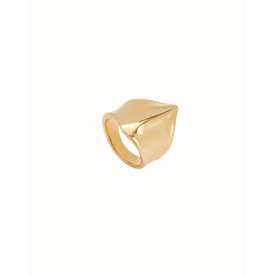 UNOde50 UNOde50 Ring | SER MAJESTUOSA | Manta Ray-Shaped | VERGULD | ANI0812ORO000