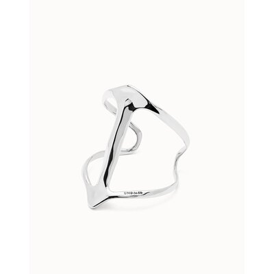 UNOde50 UNOde50 Armband | SER  MAJESTUOSA | Cuff bracelet with manta ray structure | PUL2552MTL000