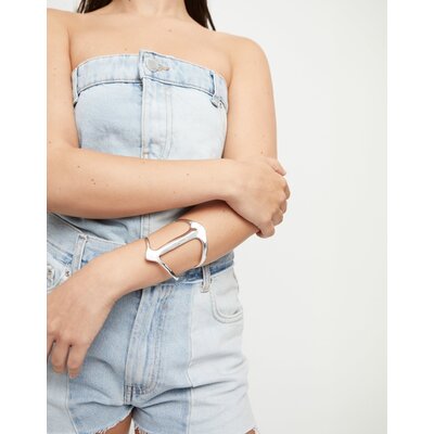 UNOde50 UNOde50 Armband | SER  MAJESTUOSA | Cuff bracelet with manta ray structure | PUL2552MTL000