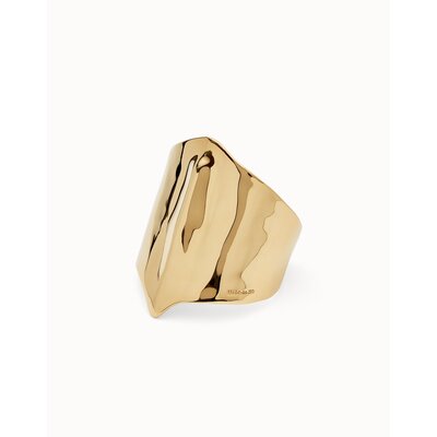 UNOde50 UNOde50 Armband | SER  MAJESTUOSA | Cuff bracelet with manta ray structure | VERGULD |  PUL2445ORO000
