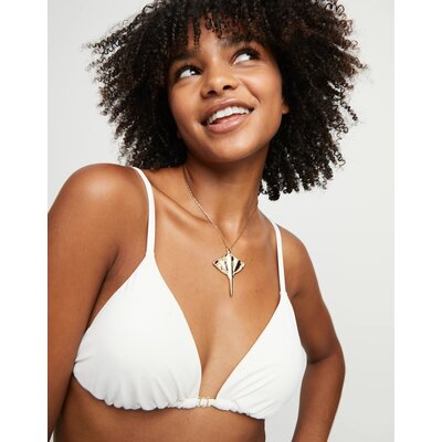 UNOde50 UNOde50  Ketting | SER MAJESTUOSA | Korte ketting met Manta-rog | VERGULD | COL1930ORO000