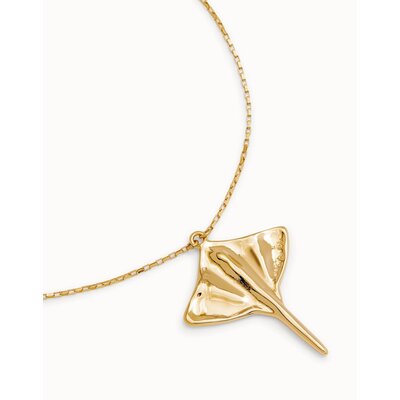 UNOde50 UNOde50  Ketting | SER MAJESTUOSA | Korte ketting met Manta-rog | VERGULD | COL1930ORO000