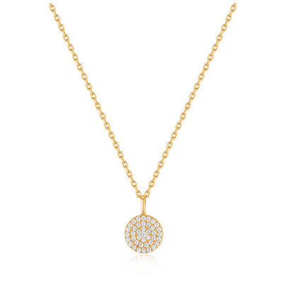 ANIA HAIE ANIA HAIE Necklace | Glam Disc Pendant  | VERGULD | N037-03G