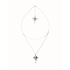 UNOde50 UNOde50  Ketting | SER MAJESTUOSA | Meerstrengige ketting met mantarog  |  COL2043MTL000