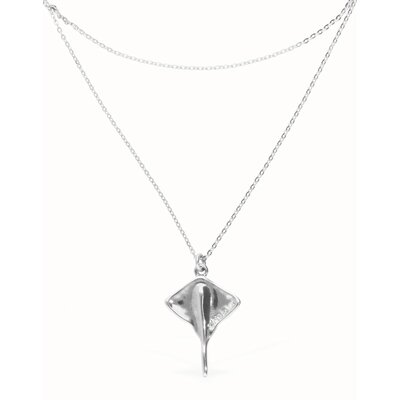 UNOde50 UNOde50  Ketting | SER MAJESTUOSA | Meerstrengige ketting met mantarog  |  COL2043MTL000