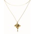 UNOde50 UNOde50  Ketting | SER MAJESTUOSA | VERGULD | Meerstrengige ketting met mantarog  |  COL2043ORO000