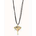 UNOde50 UNOde50  Ketting | SER MAJESTUOSA | VERGULD | LEER | FW25