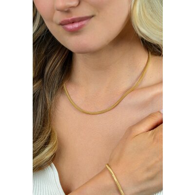 ZINZI ZINZI Ketting | POPCORN | VERGULD |  ZIC2765G